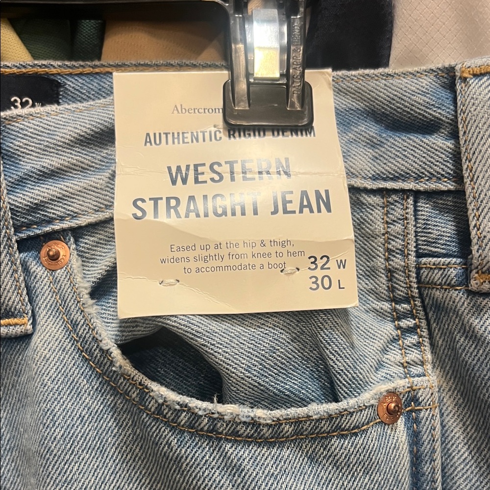 Abercrombie & Fitch Light Blue Denim Jeans